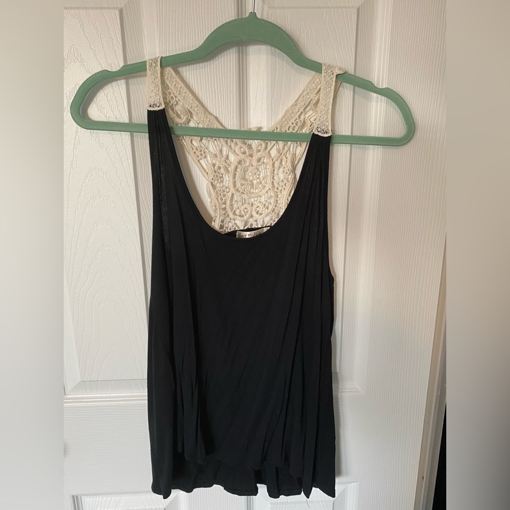 Heart & hips cut out blank tank top *never worn*